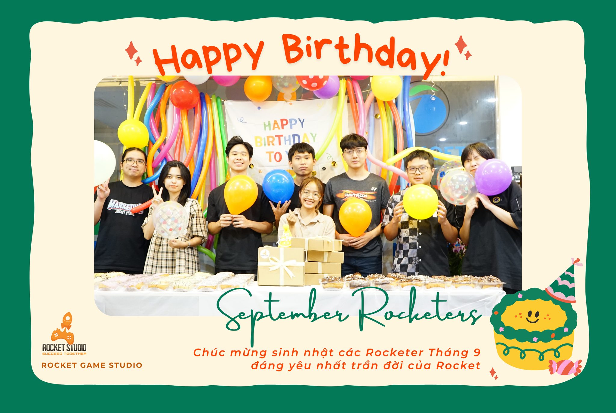 [ROCKETER DAY] 🎉🎂 Happy Birthday to September Rocketers🎂
